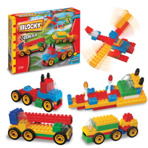 BLOCKY VEHICULOS 3 0602 140 PIEZAS