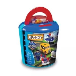 BLOCKY SUPER POLICIA BALDE 0673 120 PZAS