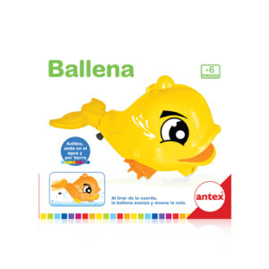 BALLENA AVANZA Y MUEVE LA COLA 2255 ANTEX
