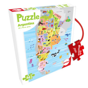 PUZZLE PLANISFERIO 36 PZAS 1243 ANTEX