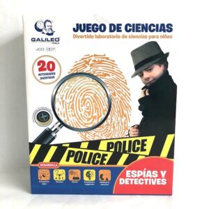 JUEGO ESPIAS Y DETECTIVES 007 GALILEO-CELEX