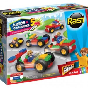 RASTI AUTOS Y CAMIONES 50 PZAS 1078