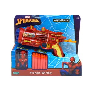 SPIDERMAN POWER STRIKE PISTOLA CON MUÑECO 2423