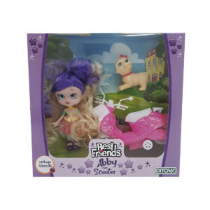 BEST FRIENDS MUÑECA CON SCOOTER 2437 DITOYS