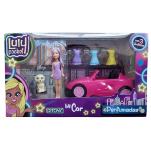 LULY POCKET CON AUTO Y ACCESORIOS 2427 DITOYS