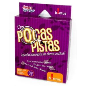 POCAS PISTAS JUEGO CARTAS 508 ESTILO TABOO