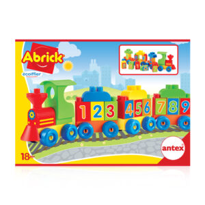 ABRICK TREN CON NUMEROS Y LETRAS 9062 ANTEX