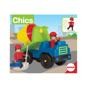 CHICS CAMION HORMIGONERO 9904 CON MUÑECO ANTEX