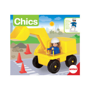 CHICS EXCAVADORA 9906 CON MUÑECO ANTEX