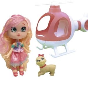 BEST FRIENDS MUÑECA CON HELICOPTERO 2435 DITOYS