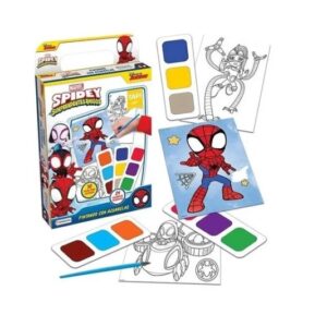 SPIDEY PINTANDO CON ACUARELAS VSP03305 TAPI