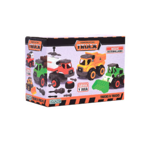 VEHICULO TRUCK Y TRUCKS ARMA Y JUEGA 2530 DITOYS