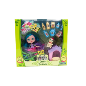 BEST FRIENDS DINA CON BICYCLE 2436 DITOYS