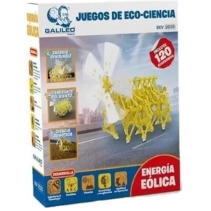 JUEGO ENERGIA EOLICA ECOCIENCIA EKV2035 GALILEO