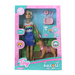 TINY MUÑECA CON MASCOTA 54949 SEBIGUS