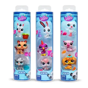 LITTLEST PET SHOP TUBO FIGURAS X 3 00621 CAFFARO