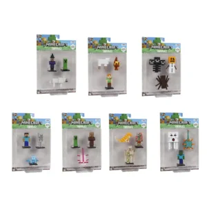 MINECRAFT 3D 3 FIGURAS MC2020 CAFFARO