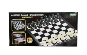 AJEDRES-DAMAS-BACKGAMMON 2779 MAGNETICO 3EN1 DITOY