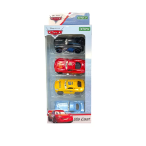 CARS SET 4 AUTOS METAL 2808 DITOYS
