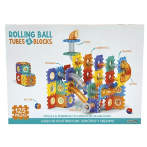 ROLLING BALL,TUBES Y BLOCKS 125 PCS 2567 DITOYS