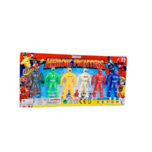 SET POWER RANGERS CHICO X 5 52786 SEBIGUS