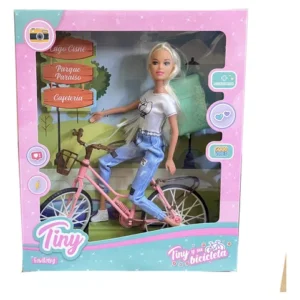 TINY MUÑECA Y SU BICICLETA 53538 SEBIGUS