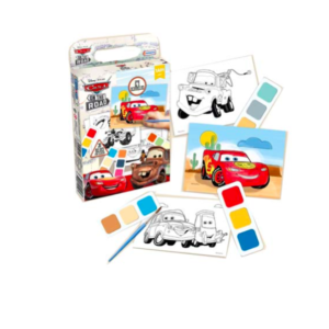 CARS PINTANDO CON ACUARELAS DCR07647 TAPIMOVIL