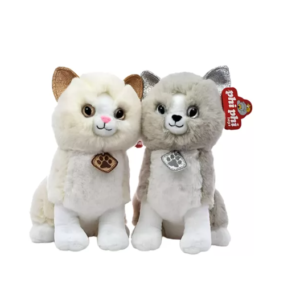 GATO CON BRILLO 30CM SENTADO 8193 PHI PHI TOYS